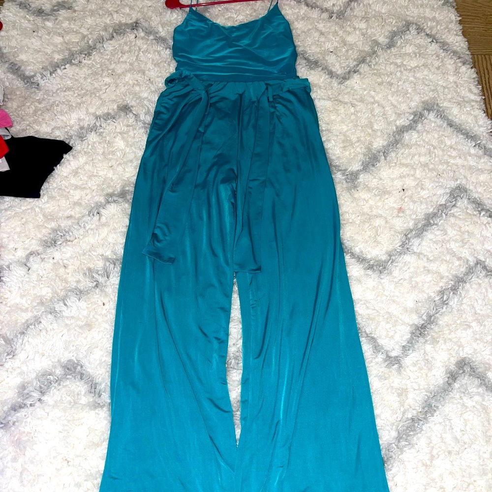 Brand new two piece silk set